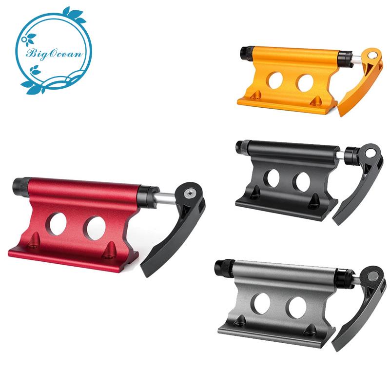 Bicycle Bike Front Fork Quick Release Retaining Clip Dismountable Attaching Clamp Portable