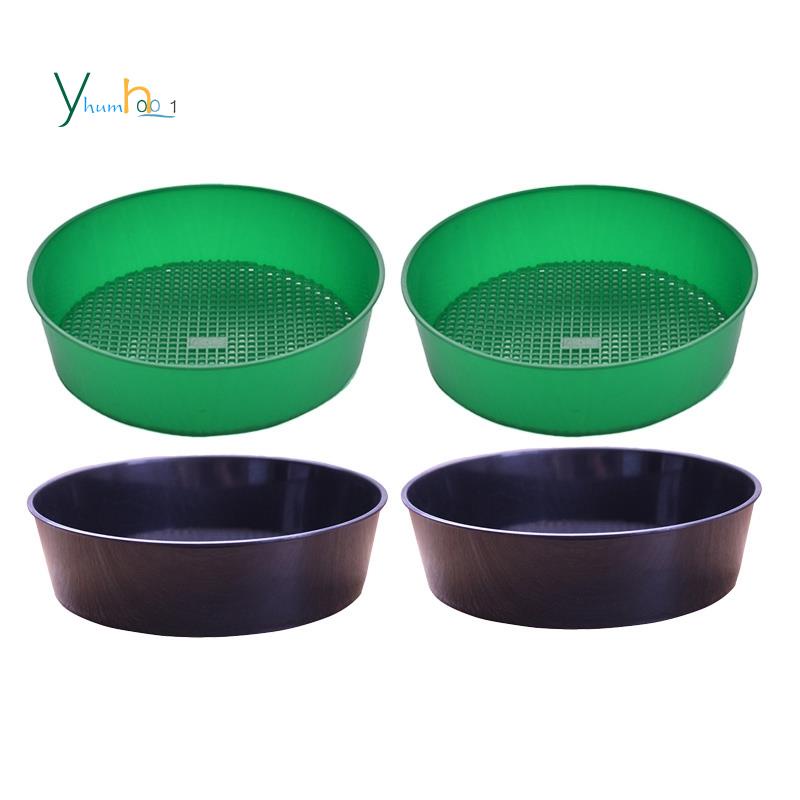 Garden Sieve Garden Planting Filter Soil Sieve Compost Sieve 4 Pack Rock Garden Sieve Sand Sieve
