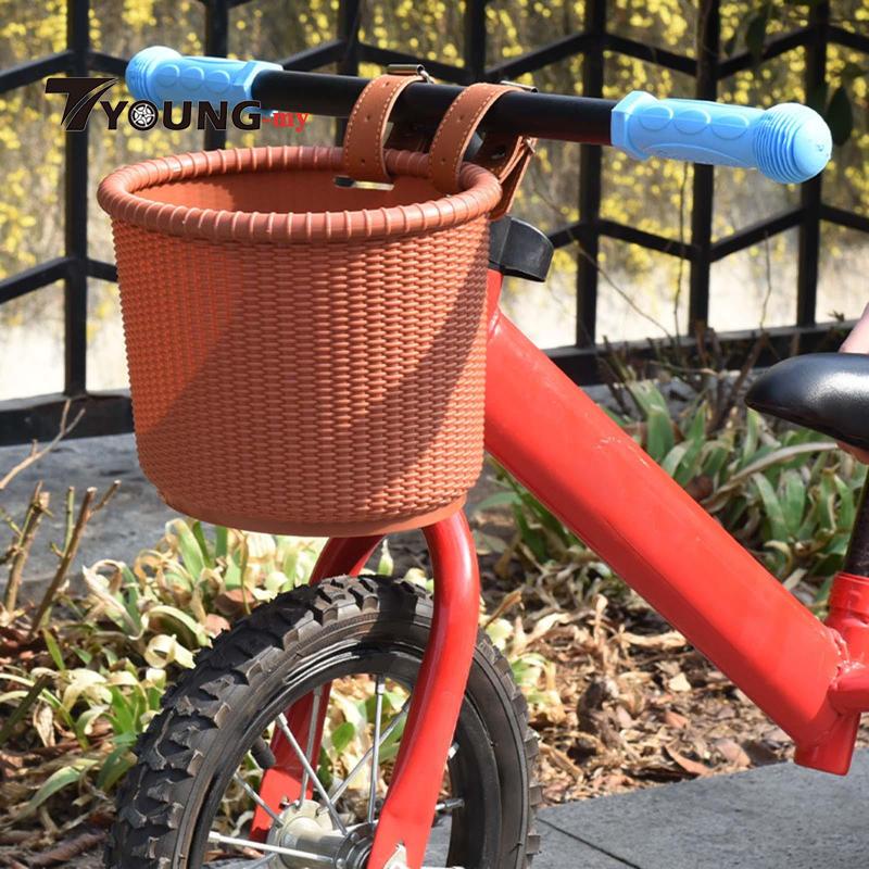 wicker kids bike basket