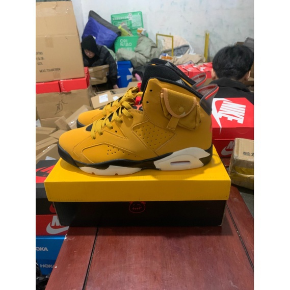 travis scott aj6 yellow