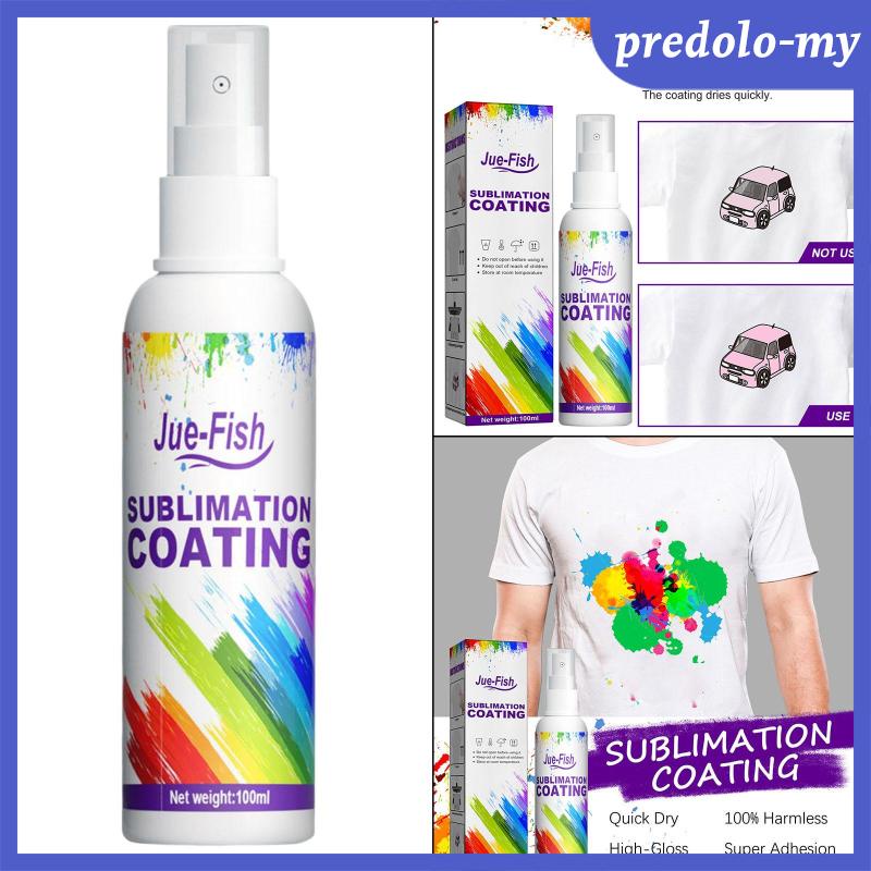 New Sublimation Coating Spray for Cotton T-SHIRTS & polyester 3.38 oz