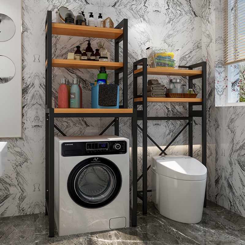 Washing Machine Rack above Toilet Rack Bathroom Toilet Toilet Storage ...