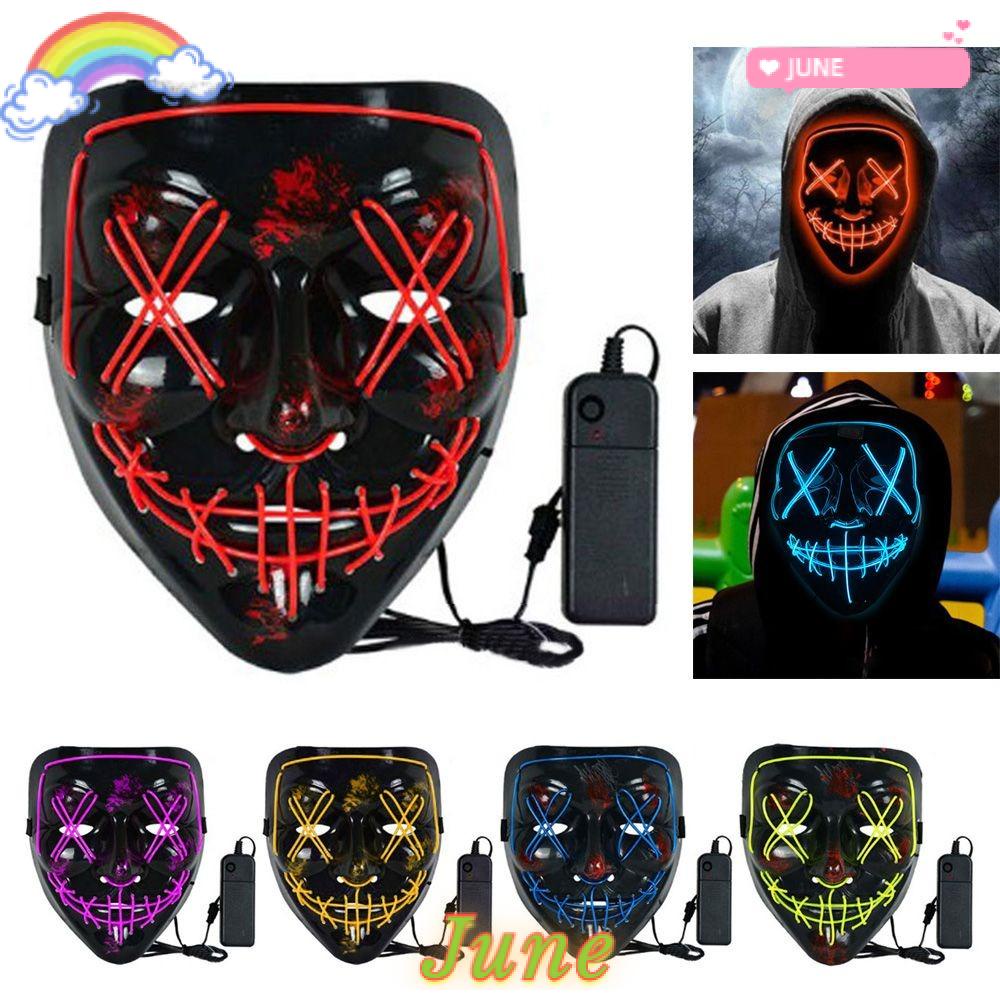 JUNE1 Halloween , Light Up Purge LED Light , Fashion Inspired Screaming ...