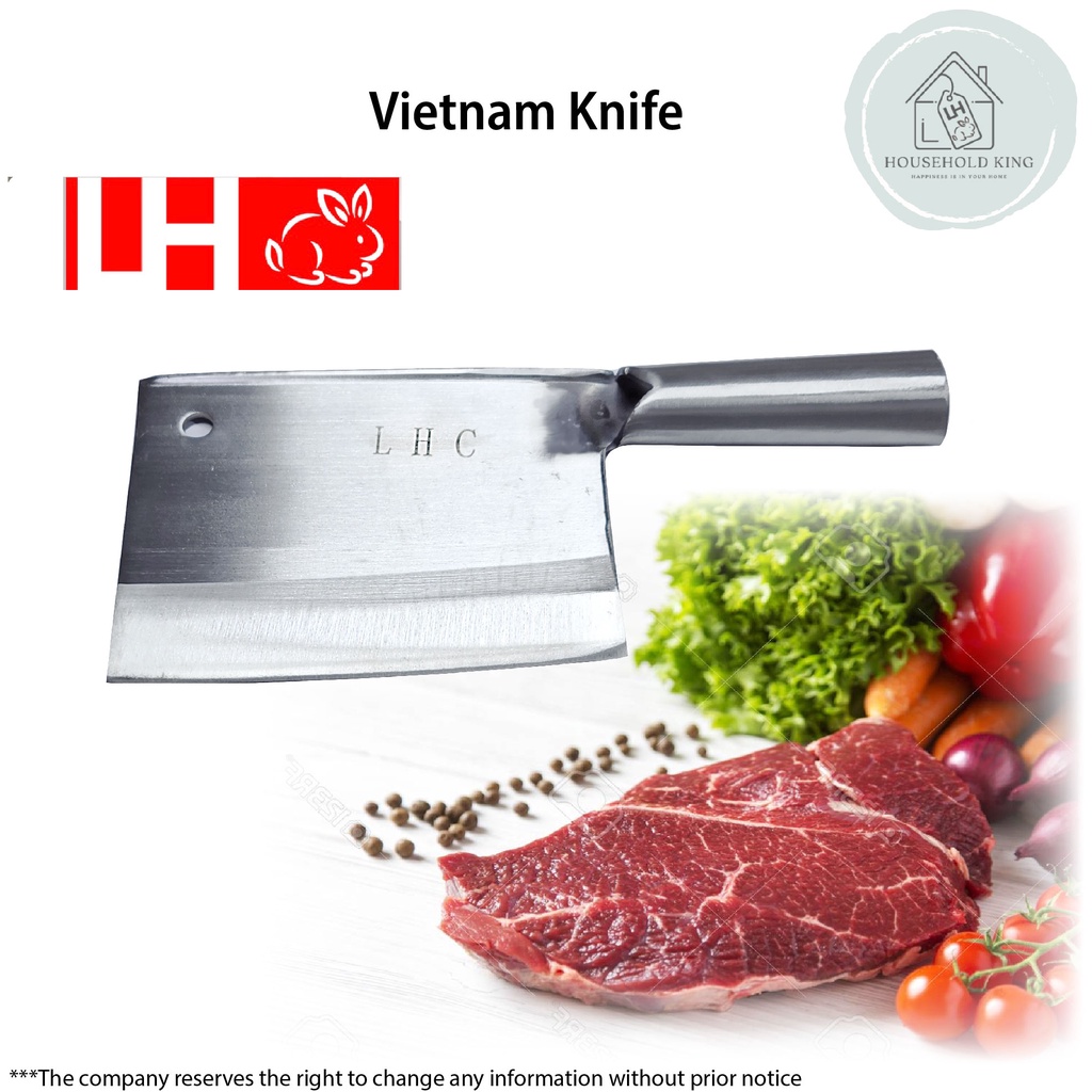 Stainless Steel Vietnamese Bone Knifecleaver Knifepisau Lapah Pisau