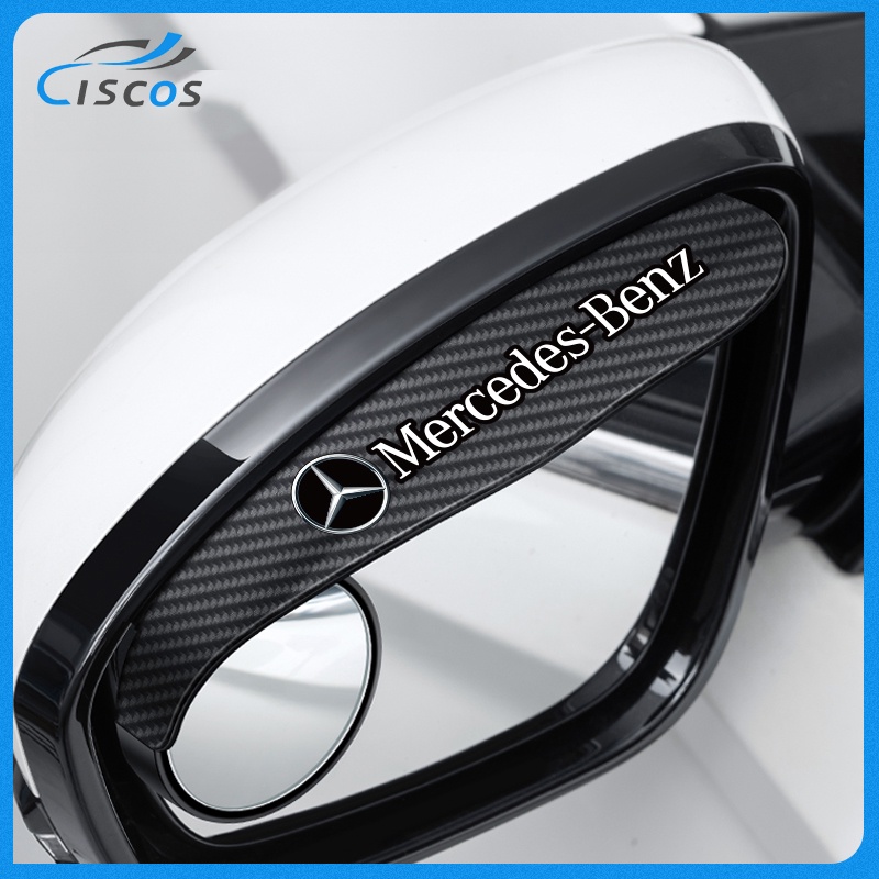 Ciscos 2PCS Car Rear View Blind Spot Mirror 360 Degree With Carbon ...