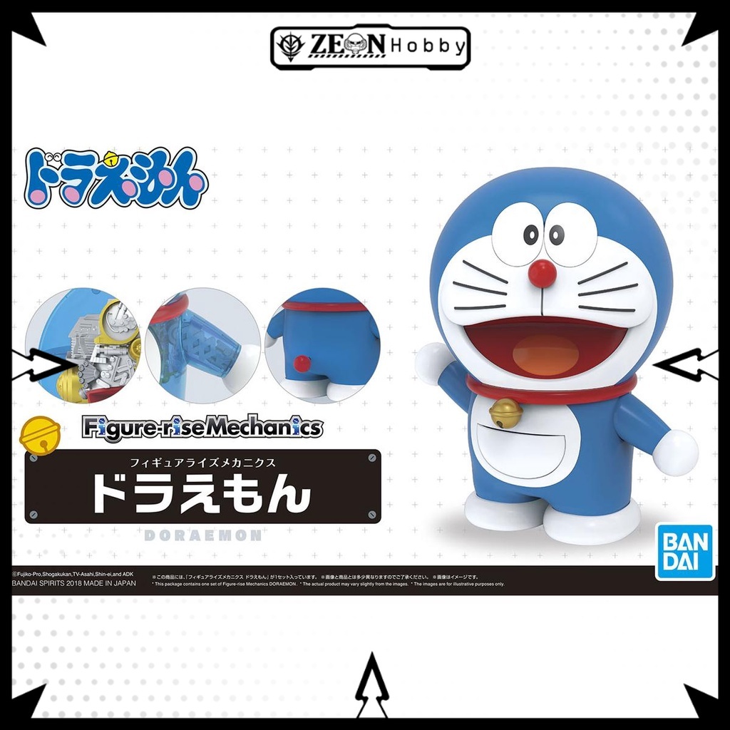 Bandai Spirits Figure-Rise Mechanic Dorami (Doraemon) – Modellino Assemblaggio Con Parti Trasparenti
