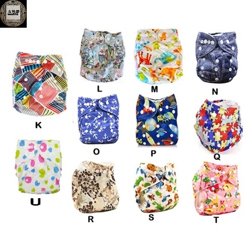 Double Row Snap Cloth Diaper K - U (NO INSERT) | Shopee Malaysia
