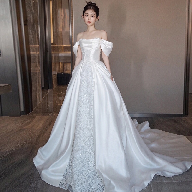 Shopee discount wedding dress