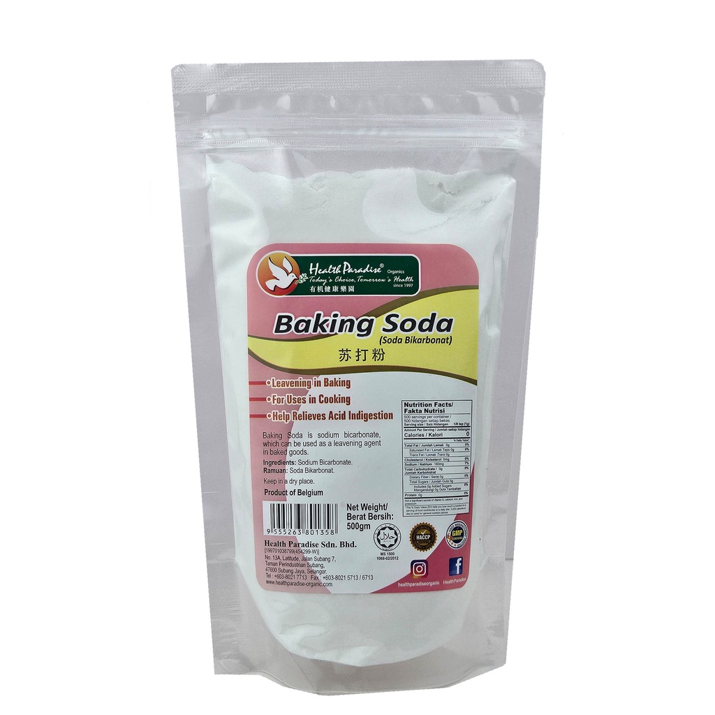 Health Paradise Natural Baking Soda 500g Shopee Malaysia