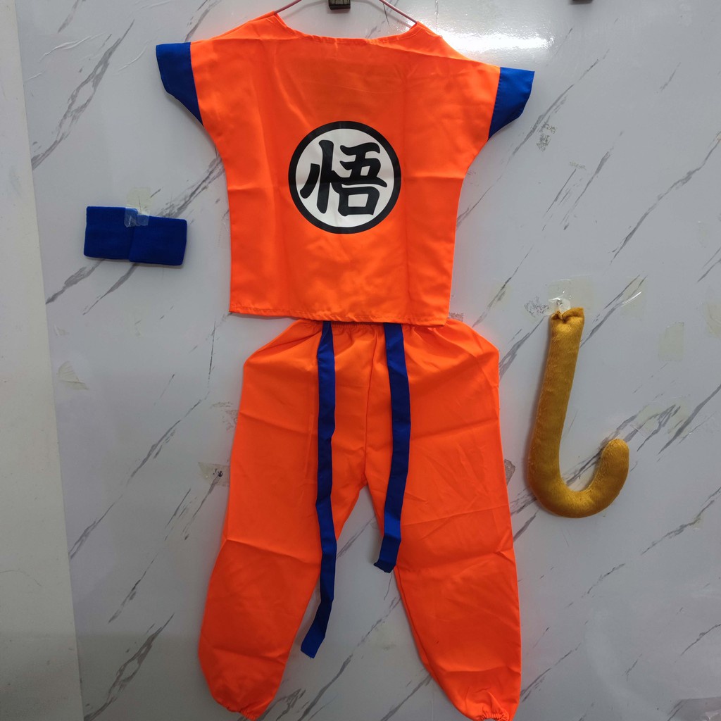 Dragon Ball Z Son GoKu Cosplay Costume Children Japan Turtler Cosplay |  Shopee Malaysia