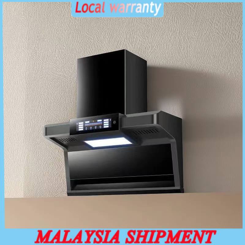 automatic cleaning deexhaust smoker home kitchen large suction top side double suction range