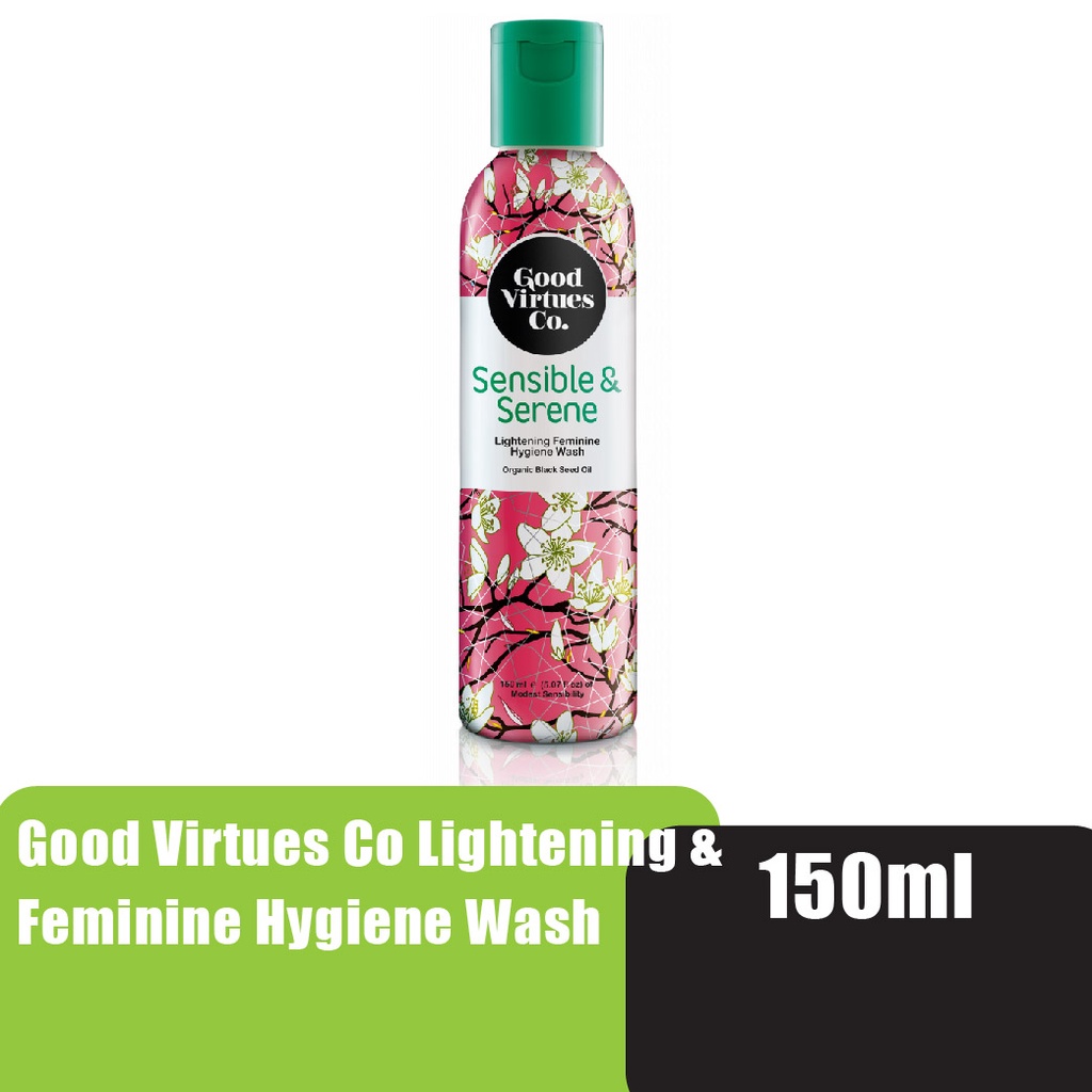 Good Virtues Co Lightening Feminine Hygiene Wash 150ml Shopee Malaysia