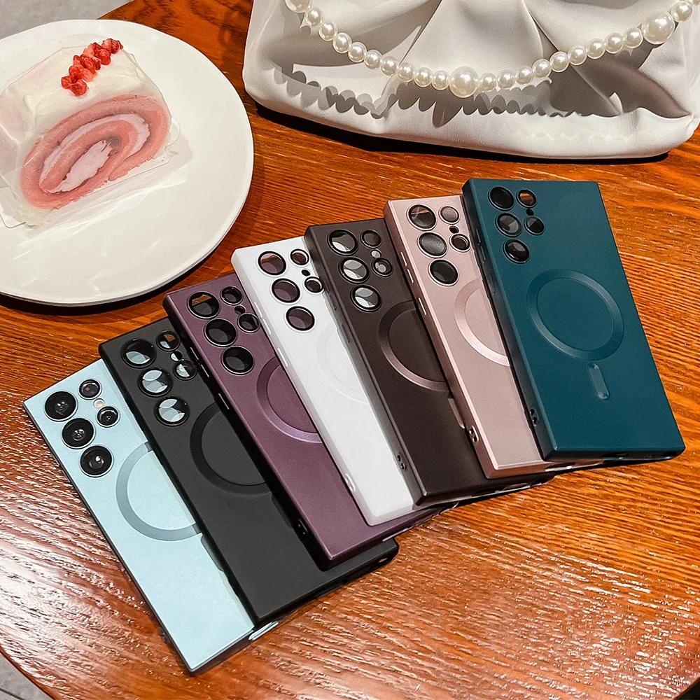 Capa Luxury for Phone Cases for Samsung Galaxy S23 S24 S22 S21 Ultra ...