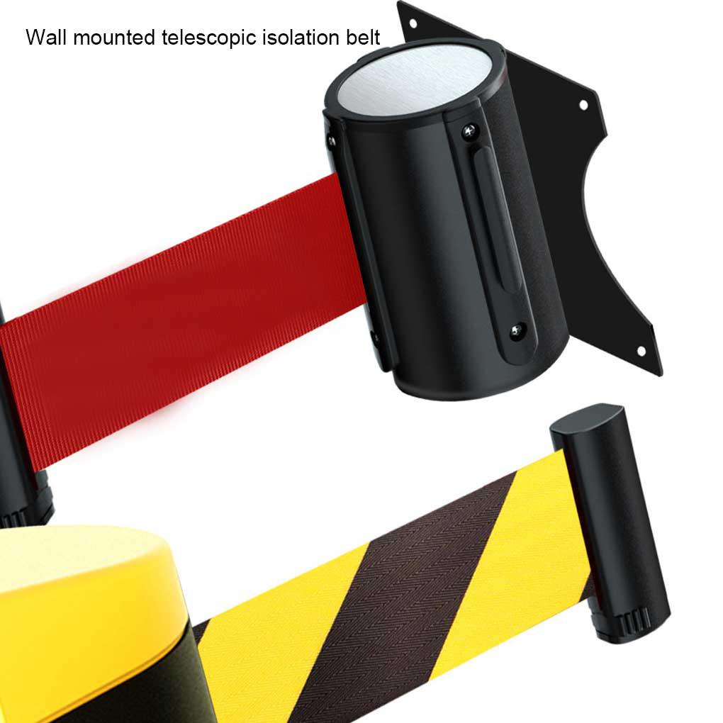 Barrier Retractable Wall Workshop Mall Hazard Warning Tape Isolation ...