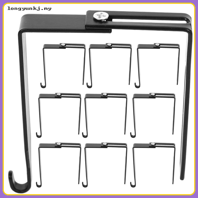 10 Pcs Bulletin Board Hangers Door Cabinet Hook Heavy Duty Clothes Rack ...