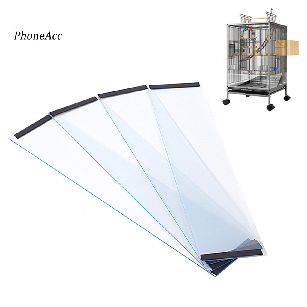 Curated visual reference: Visual Reference: Birdcage Seeds Catcher Transparent Birdcage Guard Transparent Birdcage