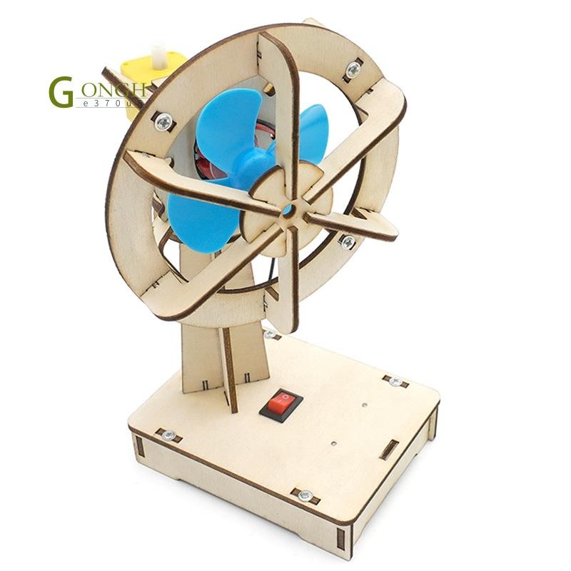 DIY Electric Fan Model DIY Assemble Kit DIY Electric Fan Kit Electronic ...