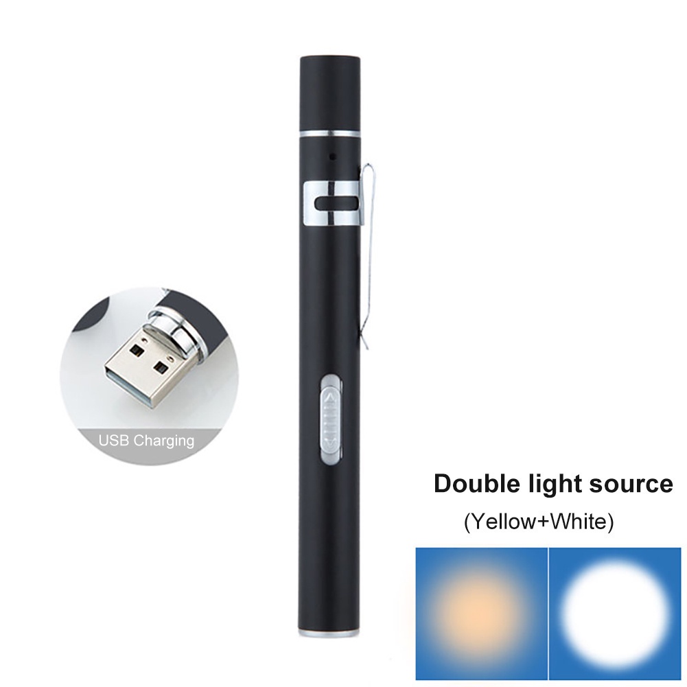 USB Rechargeable LED Pen Light: Perfect Mini Medical Torch for Nurses ...