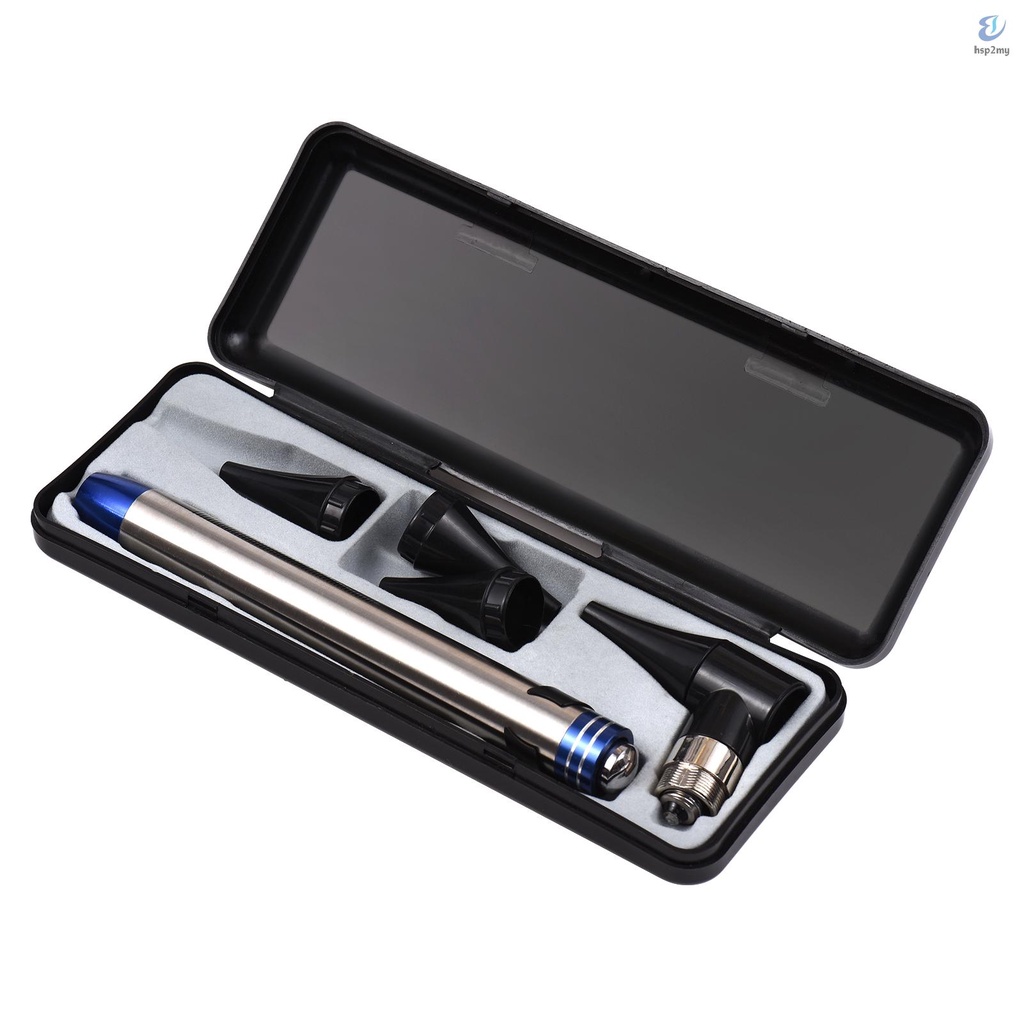 Y2 in 1 Otoscope and Eyes Diagnostic Tool Kit with LED Light 4mm