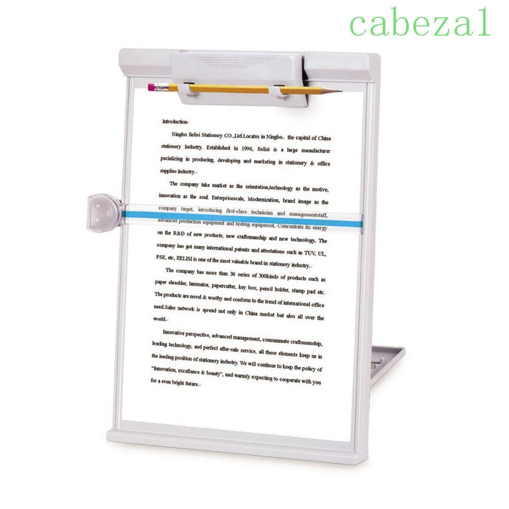 CABEZA Typing Paper Holder, Computer Monitor Folder Desktop Organizer