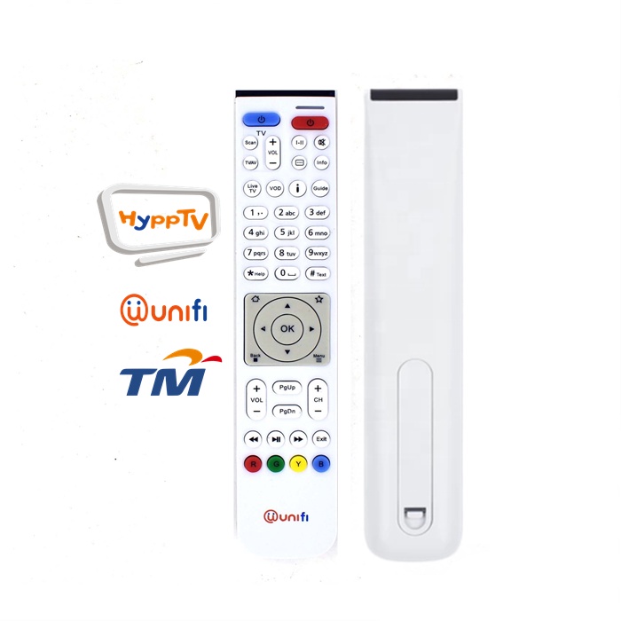 Remote Control For HyppTV Box Unifi TV EC6106V5 EC6108V8 EC2108E/Alat