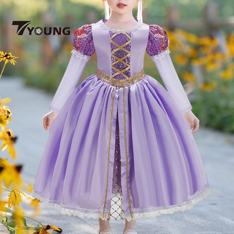 [ Princess Dress Cosplay Dress Little Girls Princess Costume for Role ...