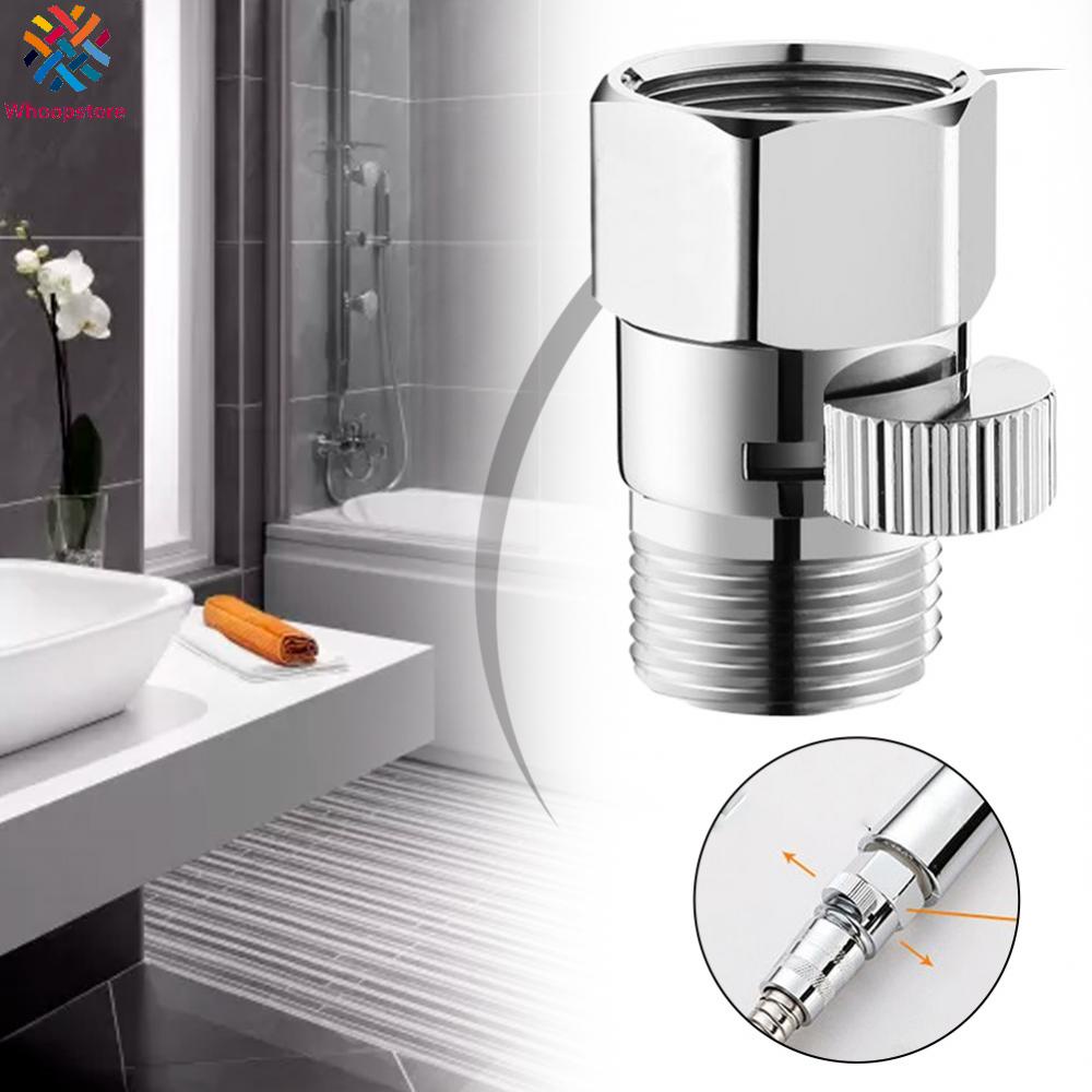 Handheld shower on off valve with smooth operation and anti leak design