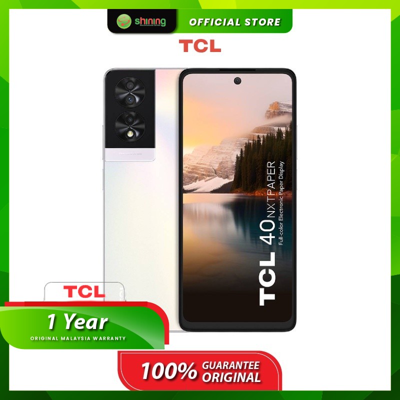 TCL 40NXTPAPER (T612B) (16GB 256GB)(Opalescent) | Shopee Malaysia