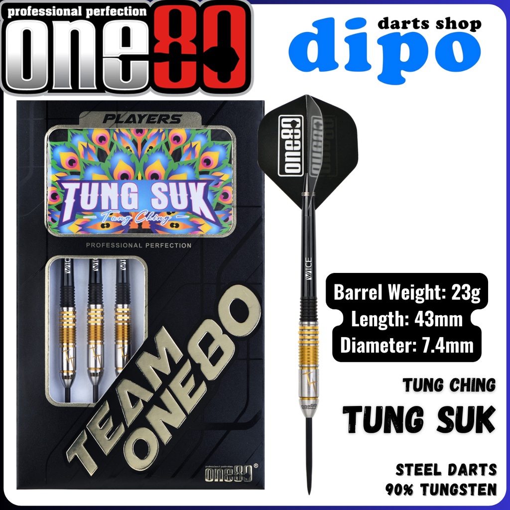 ONE80 TUNG SUK (Tung Ching model) - ONE80 Steel Darts