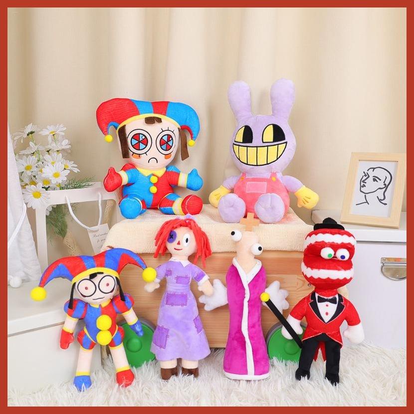 Amazing Digital Circus Plush toys/Pomni, Ragatha, Gangle, Jax, Zooble ...