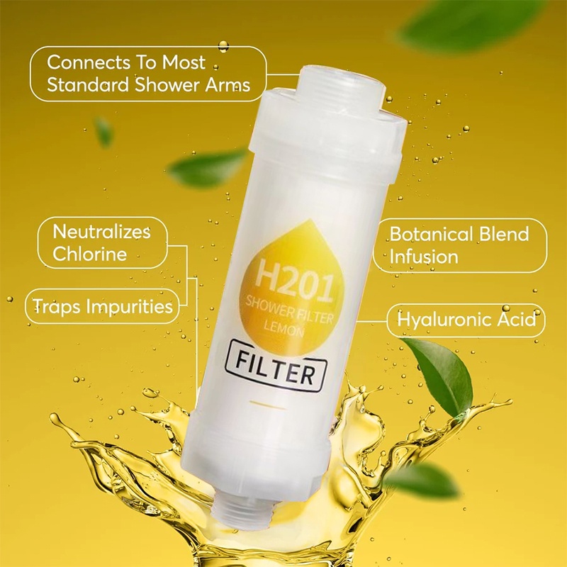 Vitamin Fragrance element Shower Filter Anti-scaling water Filter aqua ...