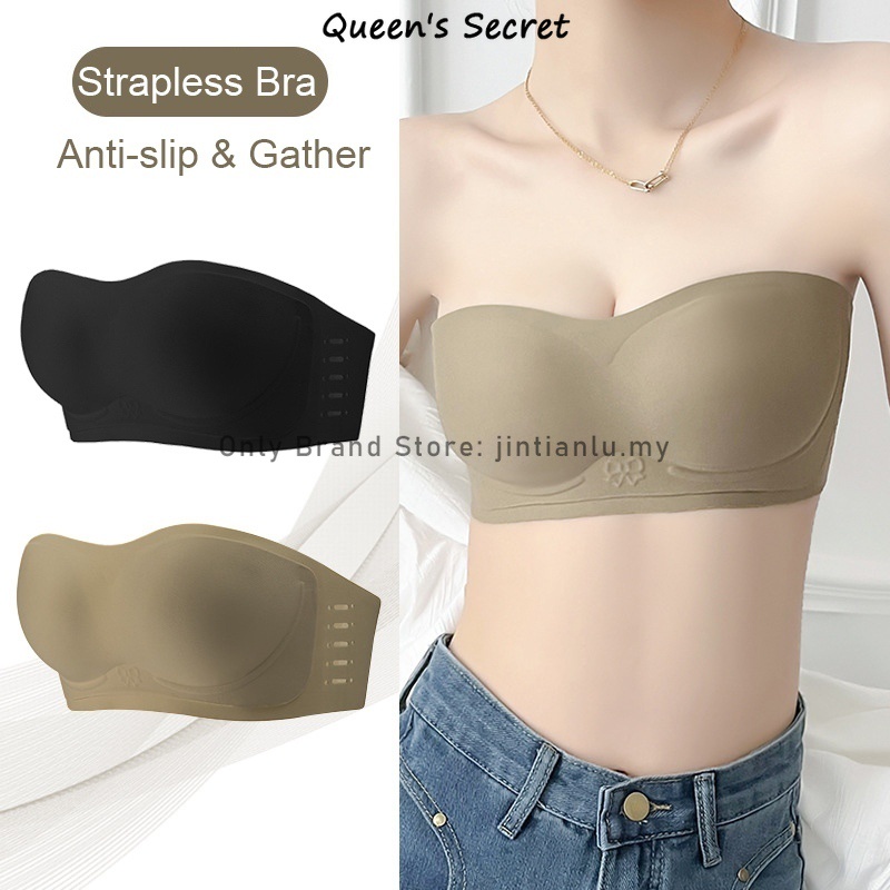 Breathable Wireless Strapless Bra And Underwear For Women Anti