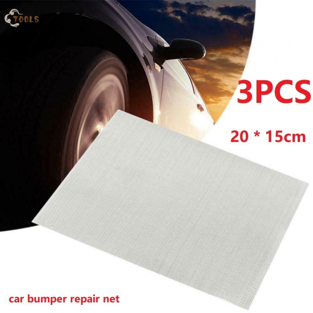 Net 3Pc Body Kit Car Bumper Crack Repair Hole Mesh Plastic Repair Net