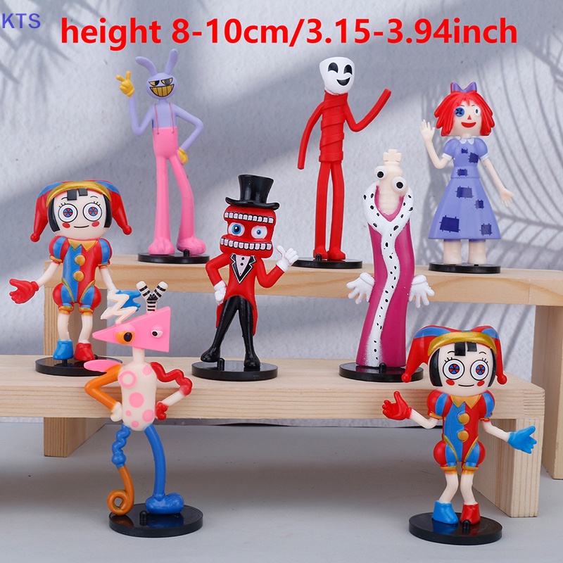 Kts The Amazing Digital Circus Figures Set Digital Circus Action