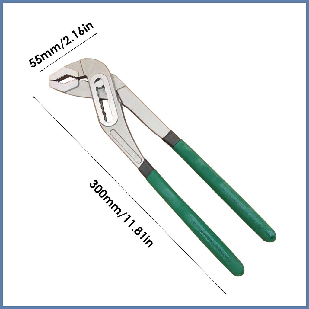 Pipe Wrench Pliers 8/10/12in Water Pipe Locking Pliers Adjustable Water