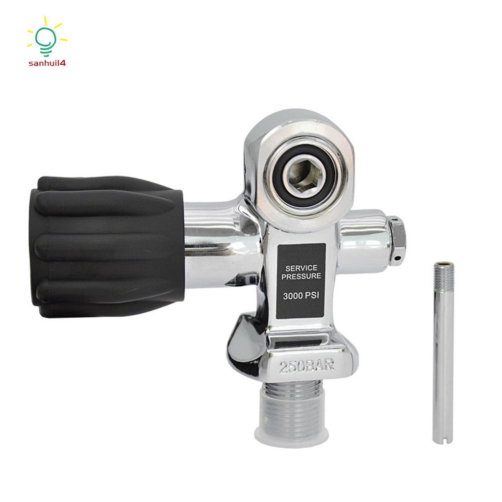 Flexible De Gonflage Plongée - Valve De Remplissage Yoke 3500 Psi Avec Purgeur - Occasion
