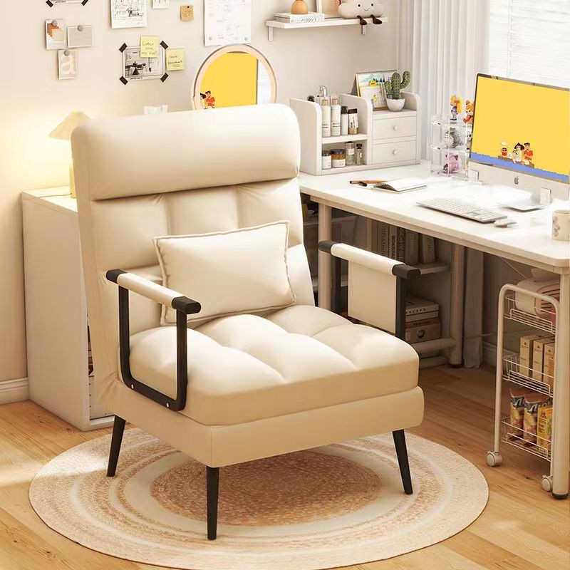 Folding Recliner Computer Chair Office Nap Bed Dual-use Chair Home ...