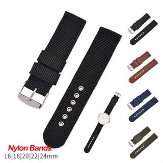 Canvas waterproof watch strap, 17mm, 18mm, 19 mm, 20 mm, 21