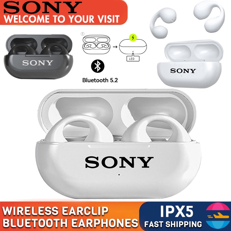 (Fast Shipping) TWS Wireless Bluetooth Earphones Bone Conduction Ear