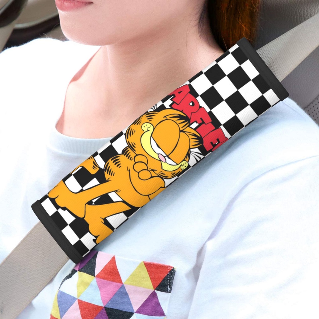 ITODA Cute Cartoon Car Seat Belt Cover Pads Shoulder Seatbelt Safety