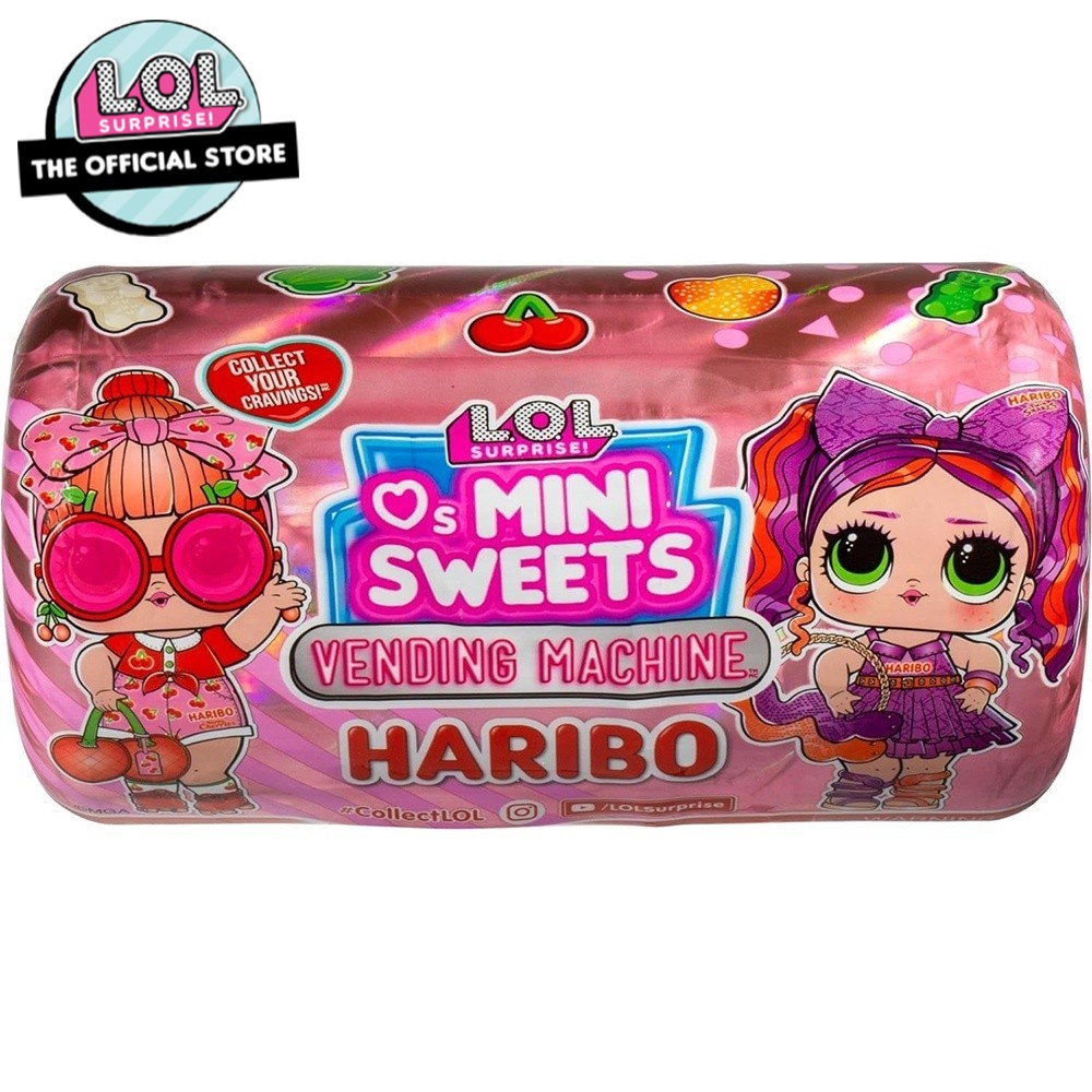 LOL Surprise Mini Sweets Vending Machine Haribo Doll With Accessories ...