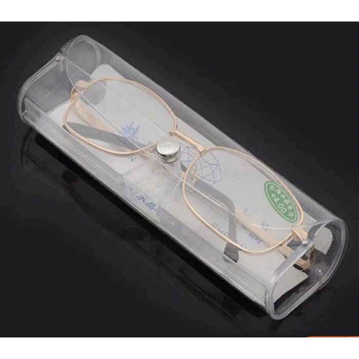 XL15cm Japan Transparent Reading Glasses PVC Soft Case Spectacle ...