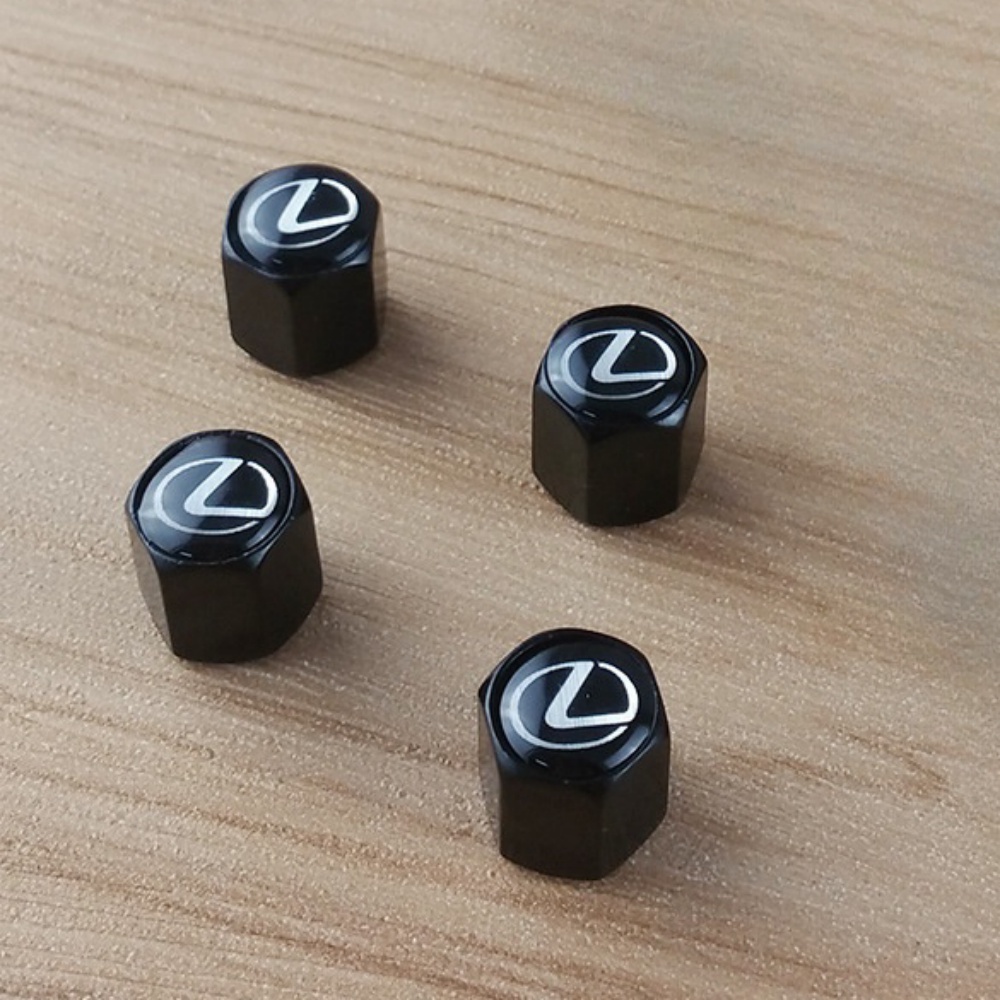 Tire Valve Stem Cap Cover Fit for Lexus LeRX ES GS LS NX RS GX LX RC LC
