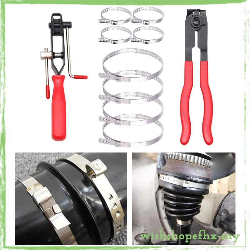 10x CV Boot Clamp Pliers Set/ CV Joint Boot Clamp