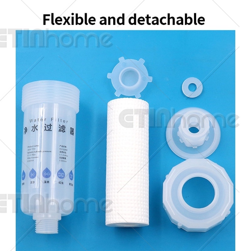 Water Purifier Filter Washing Machine Filter Penapis Air Kotor Mesin Basuh Home Shower Heater
