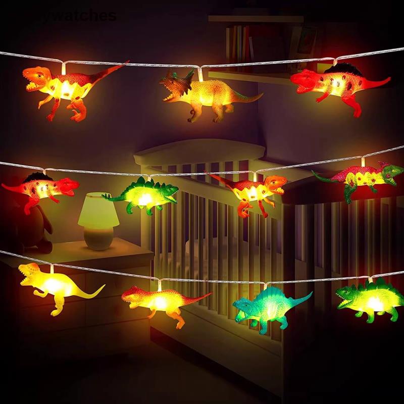 Creative LED Dinosaur String Lights Children Christmas Fairy Light