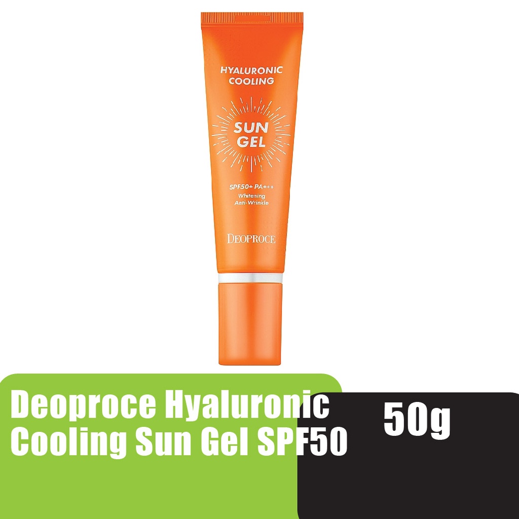 Deoproce Hyaluronic Cooling Sun Gel SPF50 PA+++ 50G | Shopee Malaysia