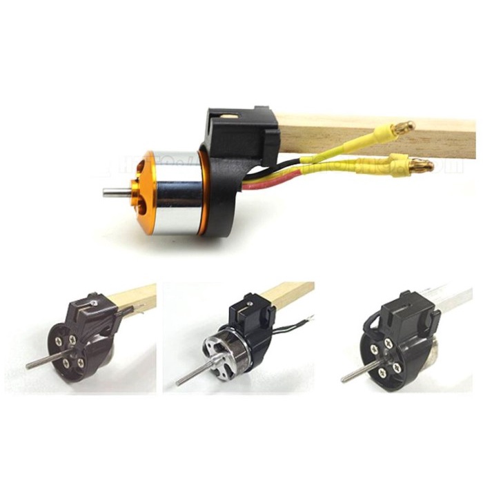 Gws Plastic brushless motor mounting Plastic Mount A2212 MT2204 -OLL ...