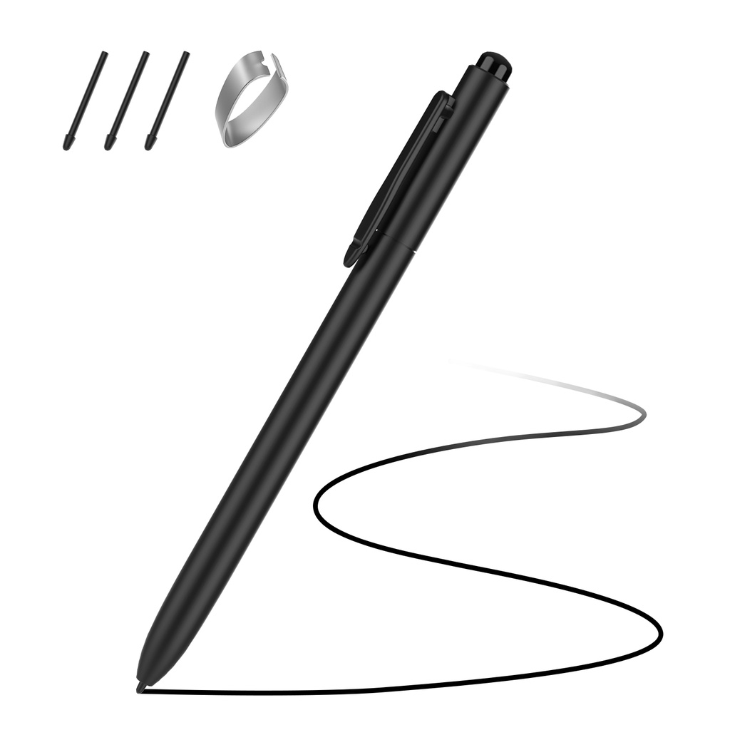 EMR Stylus Pen Voor Remarkable 2, Scribe, Note Air En Samsung S-pen Compatibele Apparaten – Met Gum!