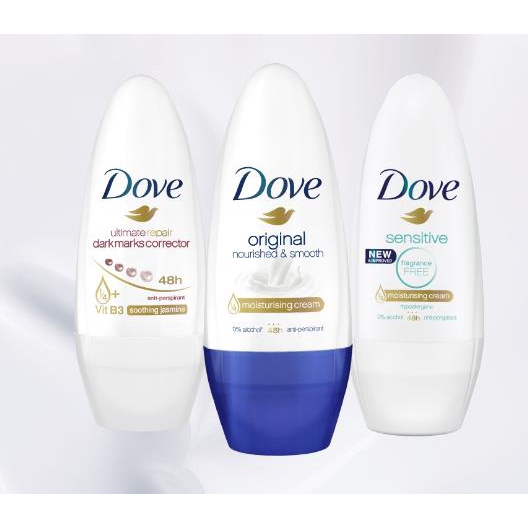 Dove Original Nourished & Smooth Spray Deodorant 135ml Ultimate White
